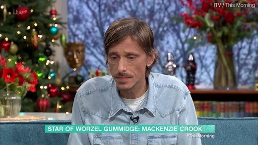 Mackenzie Crook admits he never watched original Worzel Gummidge
