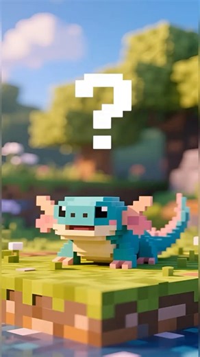 Axolotls Don't Drown?? #minecraft #shorts #facts