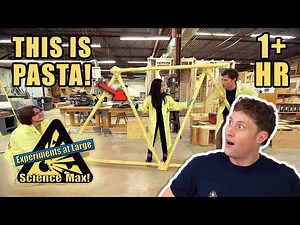 CRAZY EXPERIMENTS | Maxing Out a Pasta Bridge | Full Episodes | Science Max - Videos For Kids