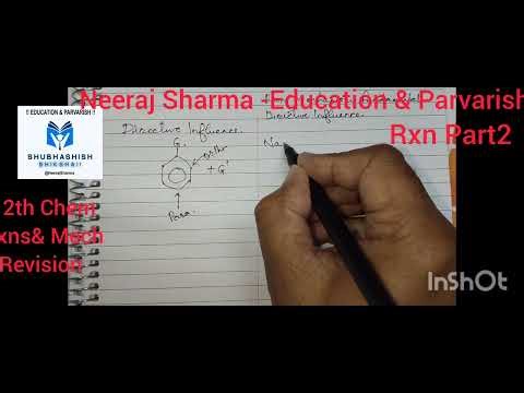 12th Chem Revision of Rxn n Fundamentals of Mechanisms Understanding Basics through Rxns EOL72(P-2)