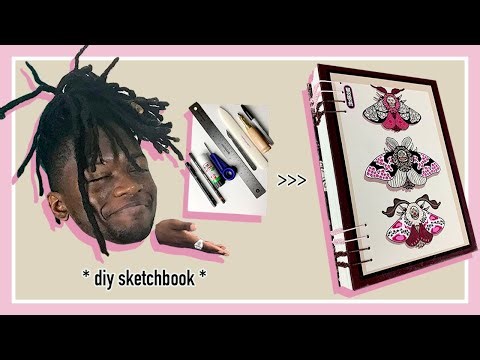 how to start a sketchbook from scratch * literally *