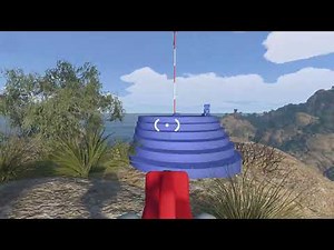 How to solve the Purple Flag Pole Golf Puzzle in Big Walk