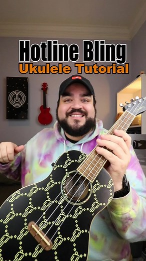 How to play ‘Hotline Bling’ by Drake Ukulele Tutorial 🎸 #ukuleletutorial #ukulele #youcanukewithus #hotlinebling