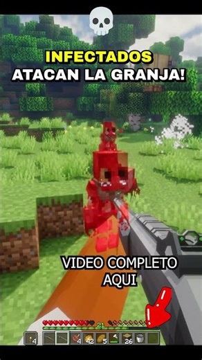 JENNY SAVES ME FROM INFECTED! 💀💀 #minecraft #minecraftshorts #minecraftmemes