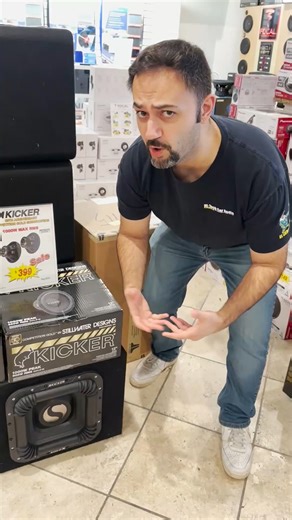 Square Subwoofer Hit HARDER Than Round Subs! (Or do they really..?) Are square subs better than round ones? Let's see if this holds true. I mean, there's got to be a GOOD reason why companies like Kicker invest SO much in making their PREMIUM subwoofers square versus round ... right??? Let's find out! #caraudiofab #caraudiosystem #caraudioaddicts #caraudiofabrication #caraudioinstallation #caraudio #customfabrication | Hi-Tech Car Audio