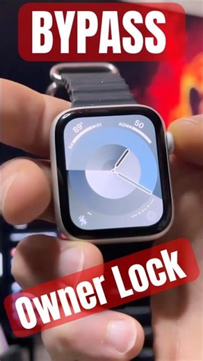 Apple Watch Locked to Owner? 🔒 10-Second FIX! 🔓