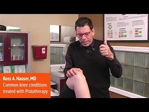 Common Knee Conditions treated with Prolotherapy