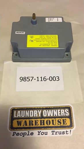 9857 116 003 Original OEM Ignition Control Module Box Dexter Dryer