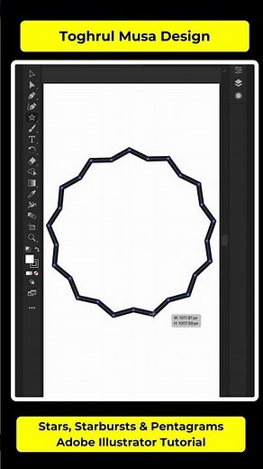 How to using the Star Tool in Adobe Illustrator Design Tutorial #AdobeTutorials