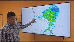 Here's the latest update (8:00 p.m.) on Tropical Storm Bret, from Director of the Barbados Meteorological Services, Sabu Best. | CBC News Barbados