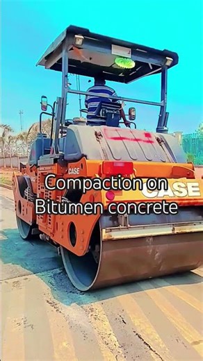 compaction on Bitumen concrete