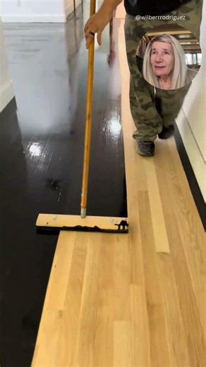 Black Wood Floor Transformation That'll Shock You #interiordesign #flooring #shorts