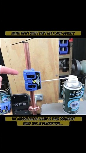 Kibosh Fast Freeze Pipe Freezing Kit