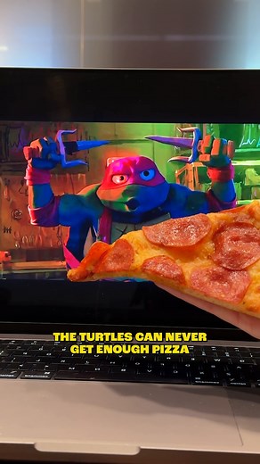 don't get between a turtle and their pizza 🍕 | Nickelodeon