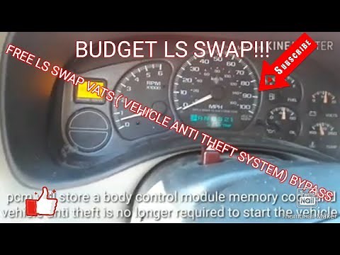 GM BUDGET LS SWAP VATS DELETE ( vehicle anti theft ) pcm security bypass 4.8, 5.3, 5.7, 6.0, 6.2