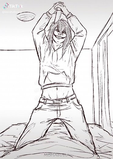 Emotional Journey Behind Jeff the Killer Fanart