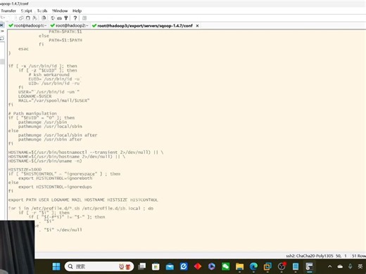 Hadoop作业-Sqoop安装配置 MySQL导入HDFS HDFS导入MySQL-0747