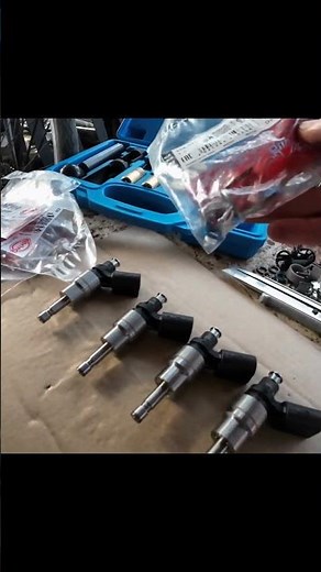 TSI/TFSI Fuel Injectors Cleaning & Resealing #tsi #tfsi #audi #a6 #injectors