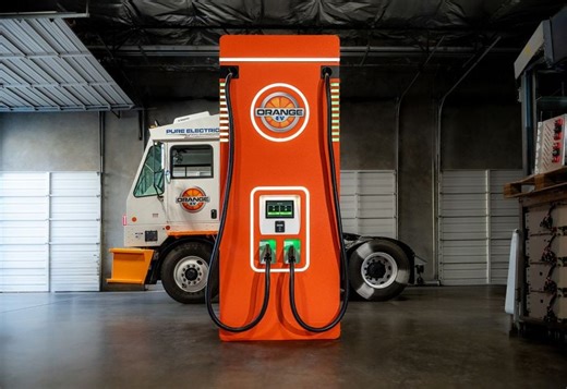 Orange EV, Optigrid Unveil Orange Juicer DC Fast Charger