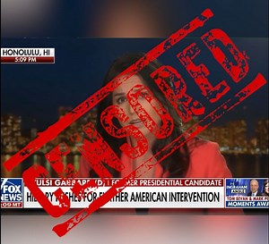 211K views · 10K reactions | Censored: YouTube/Google are offended by my criticism of the Military Industrial Complex and my advocacy for negotiated settlement in Ukraine, because they are the social media arm of that warmongering Power Elite/MIC. | Tulsi Gabbard | Facebook