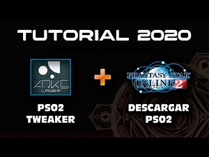 Tutorial Phantasy Star Online 2 para crear cuenta del juego y descargarlo en Windows 10 PSO2 Tweaker