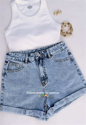 Cutest denim shorts you ever did see✨ #Shorts #DenimShorts #JeansShort