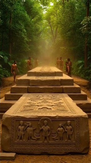 Building A Complete Ancient Jungle Temple From Scratch – Satisfying AI Build Video 🌿