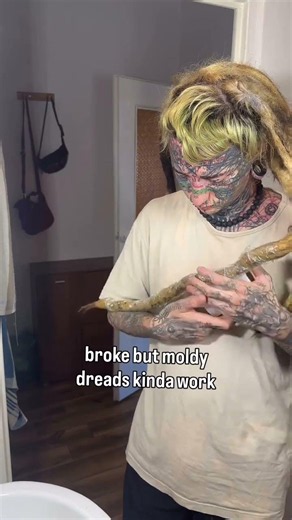 Massive Dreadlocks & Face Tattoos 😱 Extreme Alternative Style Transformation