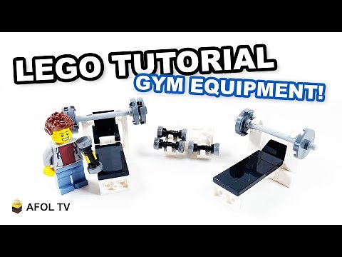 LEGO Gym Equipment TUTORIAL (Pt. 1)