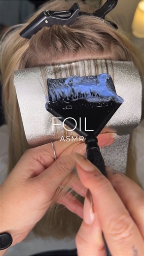 Foil ASMR My favourite kind of therapy. | The Lounge Salon