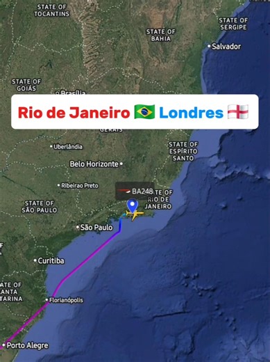 Rio de Janeiro - Londres 🏴󠁧󠁢󠁥󠁮󠁧󠁿 11 Horas de viagem