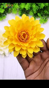 47K views · 486 reactions | Amazing DIY Flowers with Colors Paper - Easy Paper Flower Making - Room Decor Ideas #crafts #diy #flowers #handmade | Colors Paper | Facebook