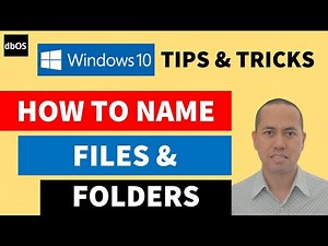 How to name your files and folders | Filename tips