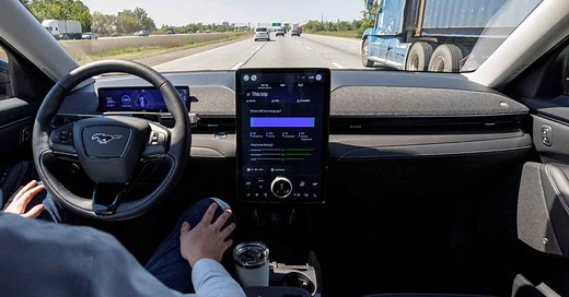 2023 Mustang Mach-E gaining hands-free lane changes with Ford’s BlueCruise 1.2 update