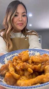 Restaurant-Style Orange Chicken just like my dad’s 🍊#orangechicken #recipe #chinesefood #cooking
