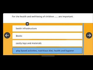 Nishtha ECCE COURSE 3 ANSWER KEYS