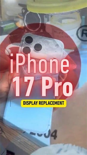 Apple iPhone 17 Pro Display Replacement | Fast Mobile Repair 🔧 #iphone17pro #iphonerepair
