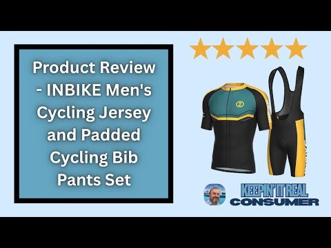 INBIKE Men’s Cycling Kit Review | Breathable 3D Padded Jersey & Bib Shorts Tested!