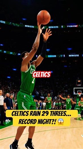 Celtics Smash NBA Record with 29 Threes & Clinch No. 2 Seed! 😱🔥 #NBA