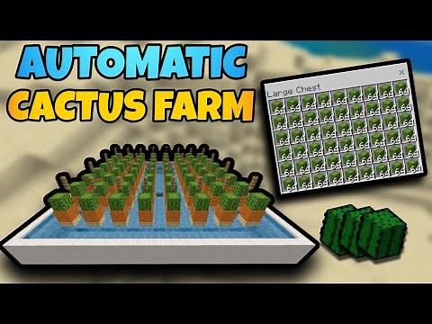 How To Build An Efficient Cactus Farm In Minecraft 1.20 | Expandable | Farm Tutorial - OwaisMC