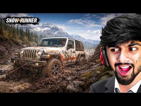 MY CAR GOT STUCK IN DEEP MUD 😱