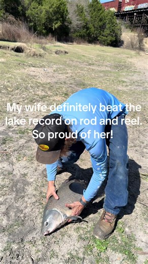 Buffalo Fishing Record at Lake Lavon