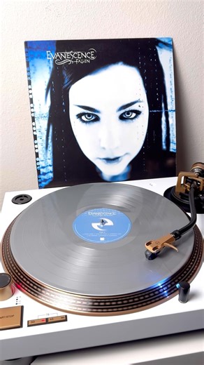Evanescence - Going Under | Fallen | Silver Vinyl🎸😎🩶#evanescence #goingunder #fallen #vinyl