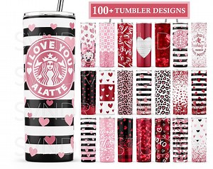 Valentines Tumbler Wrap Png, Valentine Tumbler Wrap Bundle, Valentine's Day Tumbler Wrap, Valentine's Day, Valentine's Day Png - Etsy