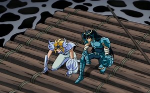 圣斗士加隆vs冥斗士拉达曼迪斯