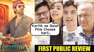 48K views · 1K reactions | 'Kartik ko ACTION Hazam Nahi Hui' Shehzada Honest FIRST Public Review | Kartik Aaryan, Kriti Sanon | Movie Talkies | Facebook