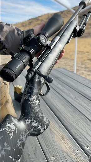 NEW 7mm PRC X-Bolt 2 McMillan SPR Carbon Fiber 485 to 817 yard first-round impacts #hunting #shorts