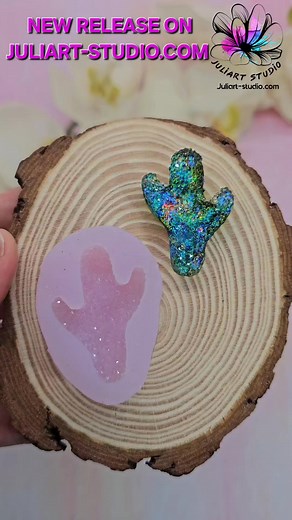 🌟 NEW RELEASE ALERT 🌟 Good morning, friends! I’m so excited to share two brand-new molds now available on my website: ✨ Druzy Cactus ✨ Druzy Mushroom Set . I can’t wait to see the amazing creations you will make with them! 💕 . 👉 Use the direct links in this post, or simply type “Cactus” or “Mushroom Set” into the search bar at juliart-studio.com to find them quickly. . . #mushroom #cactus #siliconemolds #handmadegifts #resinjewelry #druzy #resinmolds #siliconemold #smallbusiness #resina #res