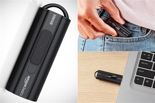Don't Pay $20, Get a 256GB Amazon Basics USB 3.1 High Capacity Flash Drive for $10.99