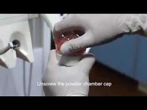 How to install and use the prophy jet dental device
